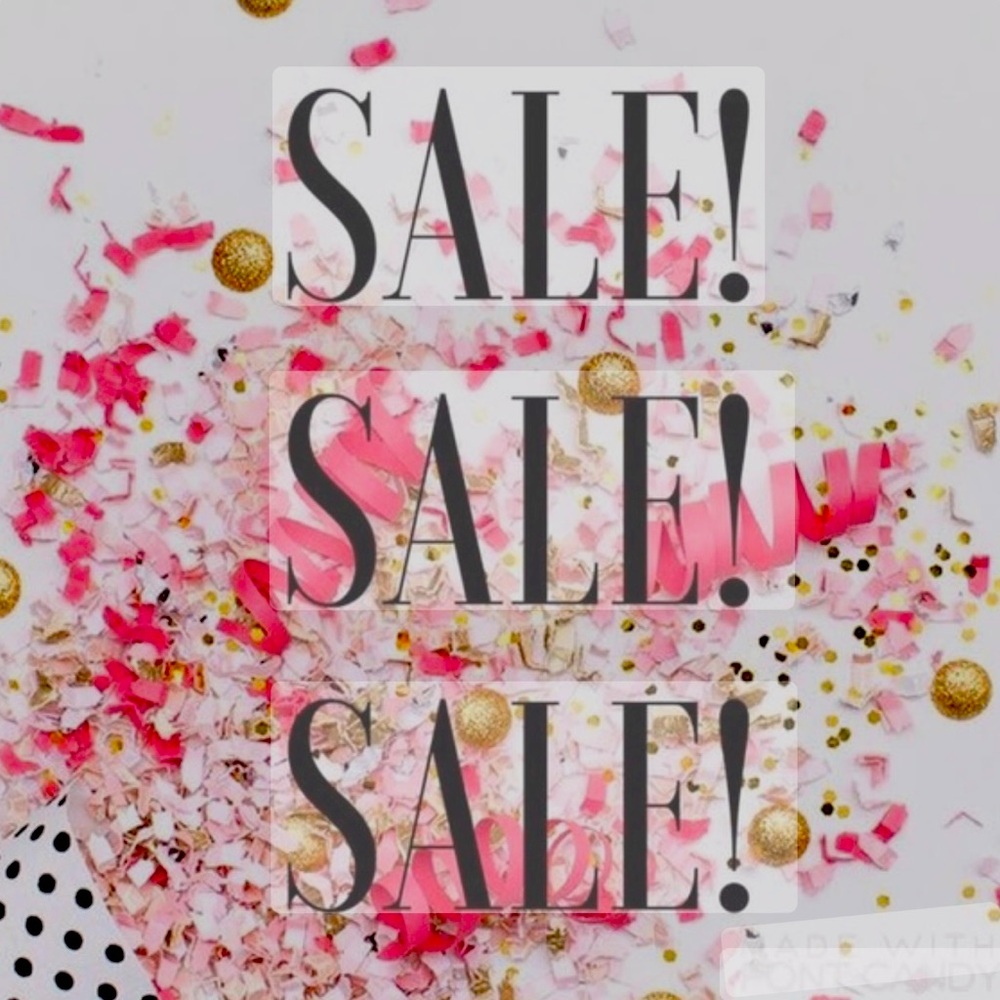 Huge sale…everything must go!